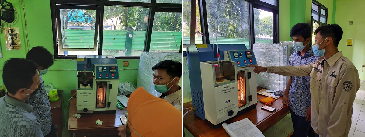 On June-03-2021 The Indonesia customer was purchased our instrument of AWD-05 Distillation Tester.